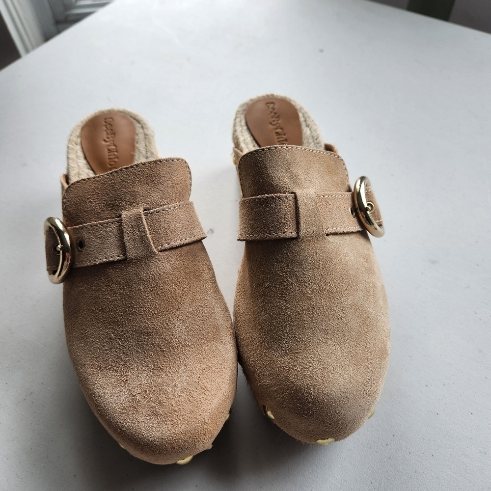See By Chloé suede clogs size 35 BNWOB - Picture 6 of 11
